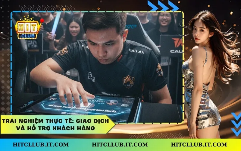 Trải nghiệm thực tế: Giao dịch và hỗ trợ khách hàng